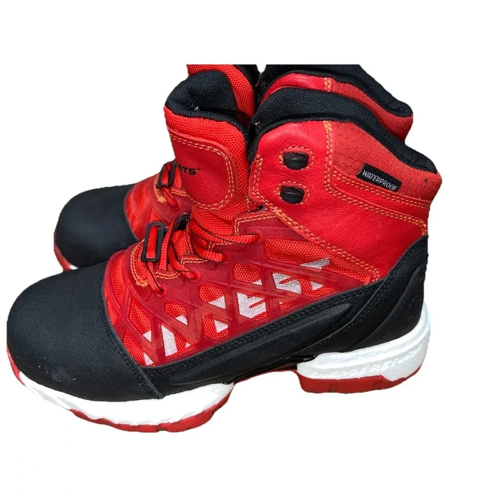 (B7/35)Men's Hytest Footrest 2.0 Charge Nano Toe Waterproof Work Boot Size 7.5